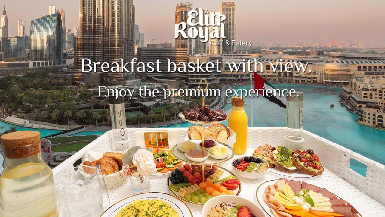Elite Royal Apartment - Full Burj Khalifa & Fountain View - Premier - 2 Bedrooms & 1 Open Bedroom Without Partition Dubaj Zewnętrze zdjęcie