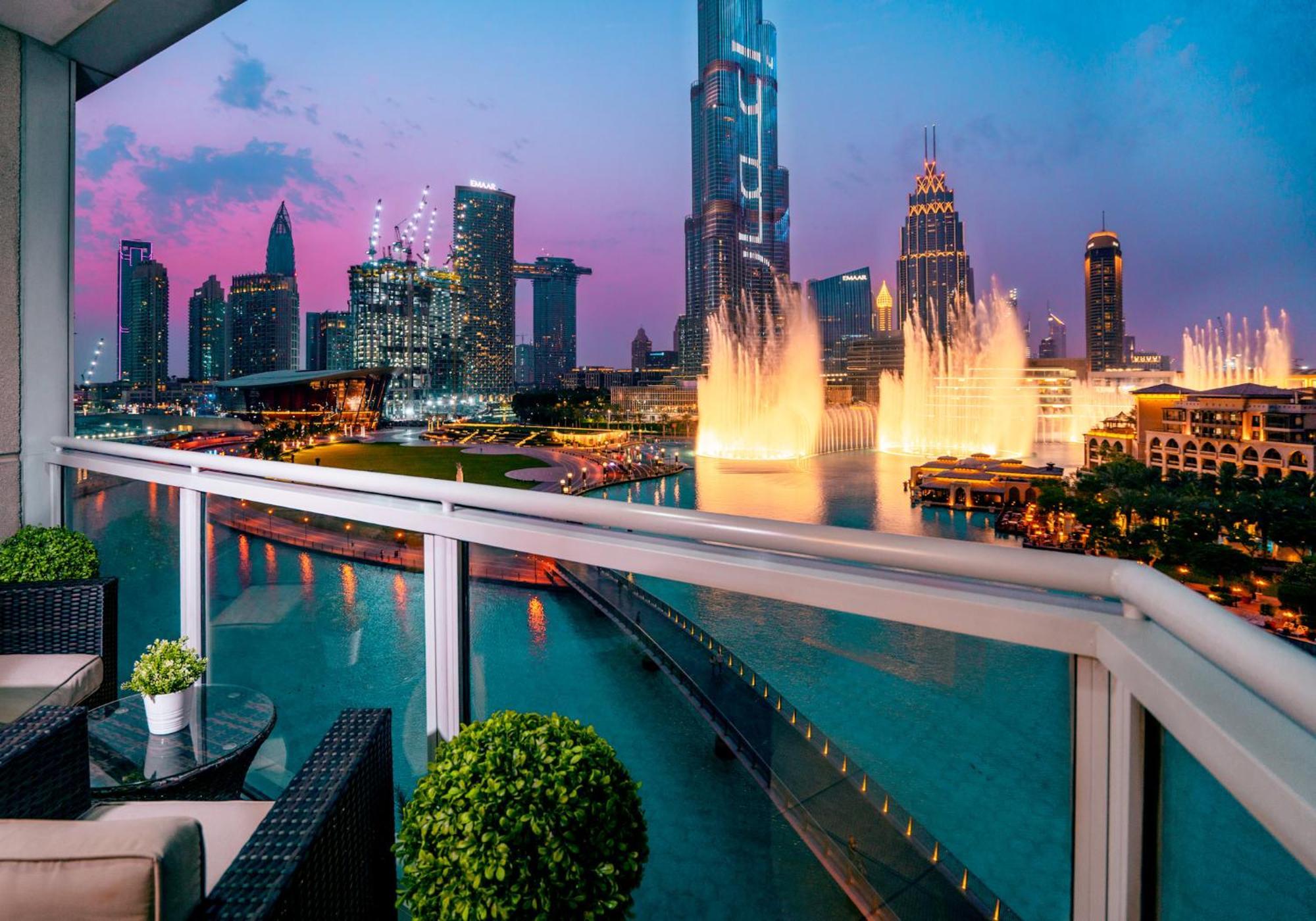 Elite Royal Apartment - Full Burj Khalifa & Fountain View - Premier - 2 Bedrooms & 1 Open Bedroom Without Partition Dubaj Zewnętrze zdjęcie