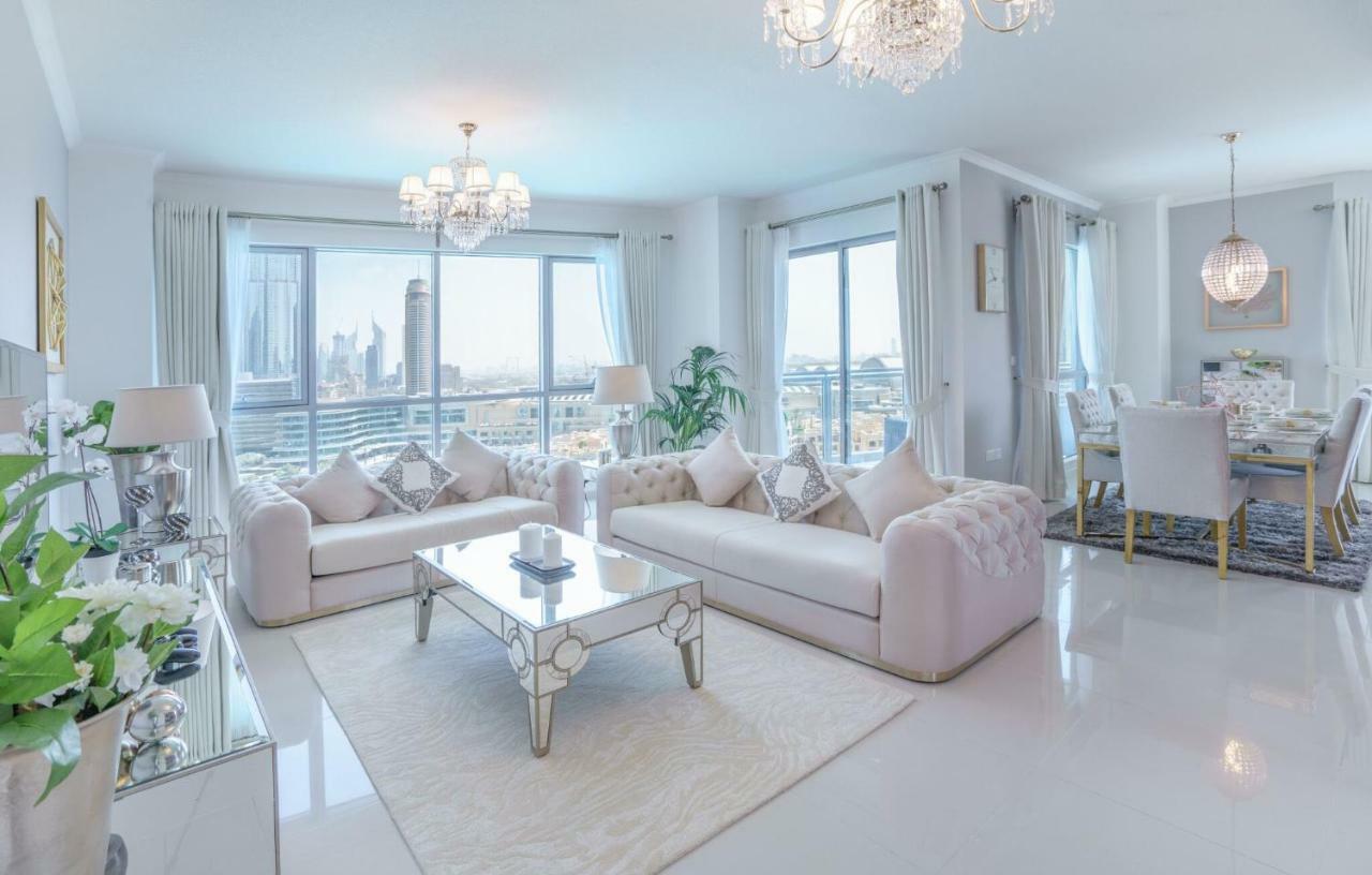 Elite Royal Apartment - Full Burj Khalifa & Fountain View - Premier - 2 Bedrooms & 1 Open Bedroom Without Partition Dubaj Zewnętrze zdjęcie